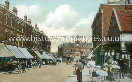 The Broadway, Crouch End, London, c.1911